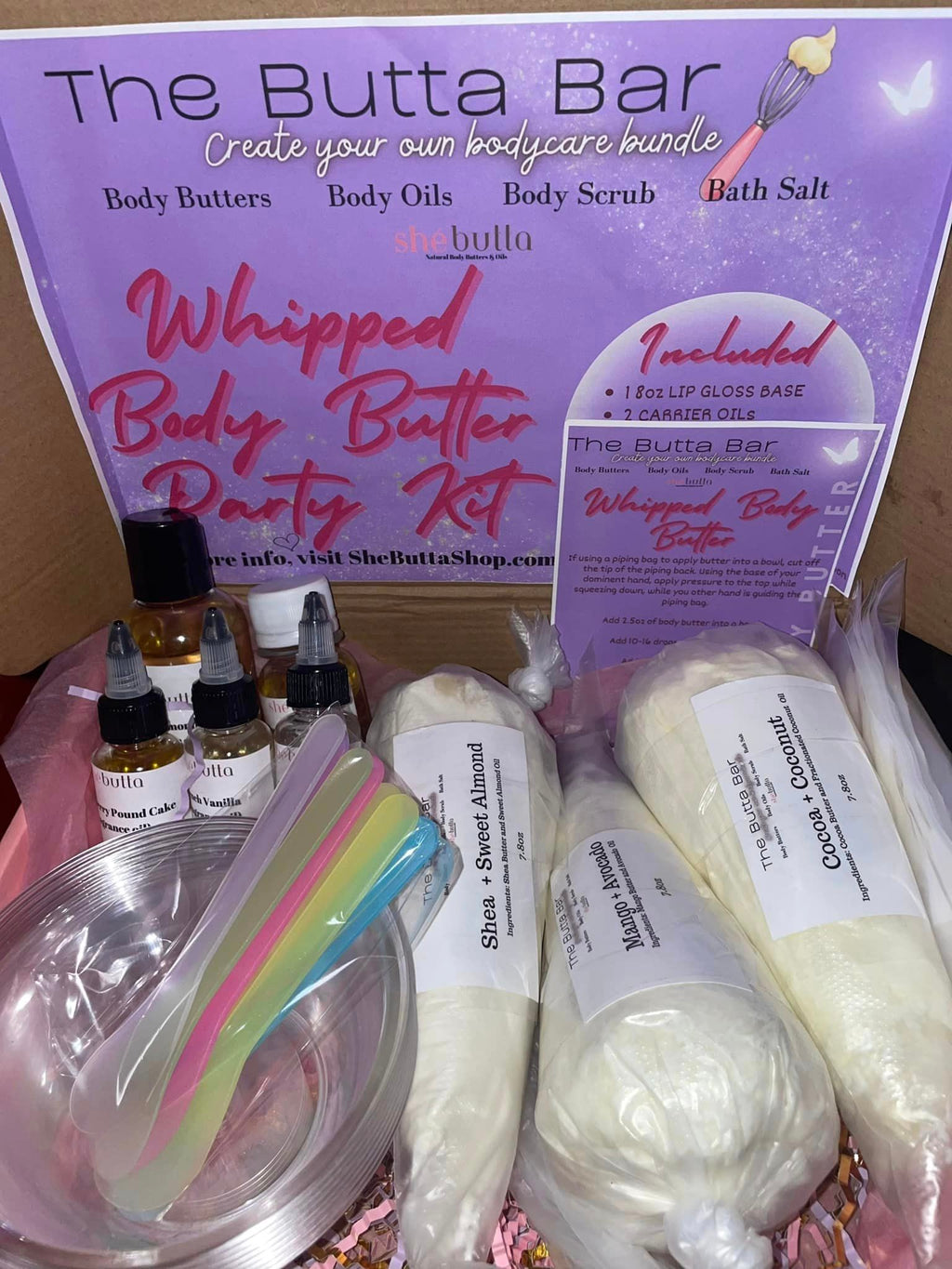DIY Whipped Body Butter Party Kit