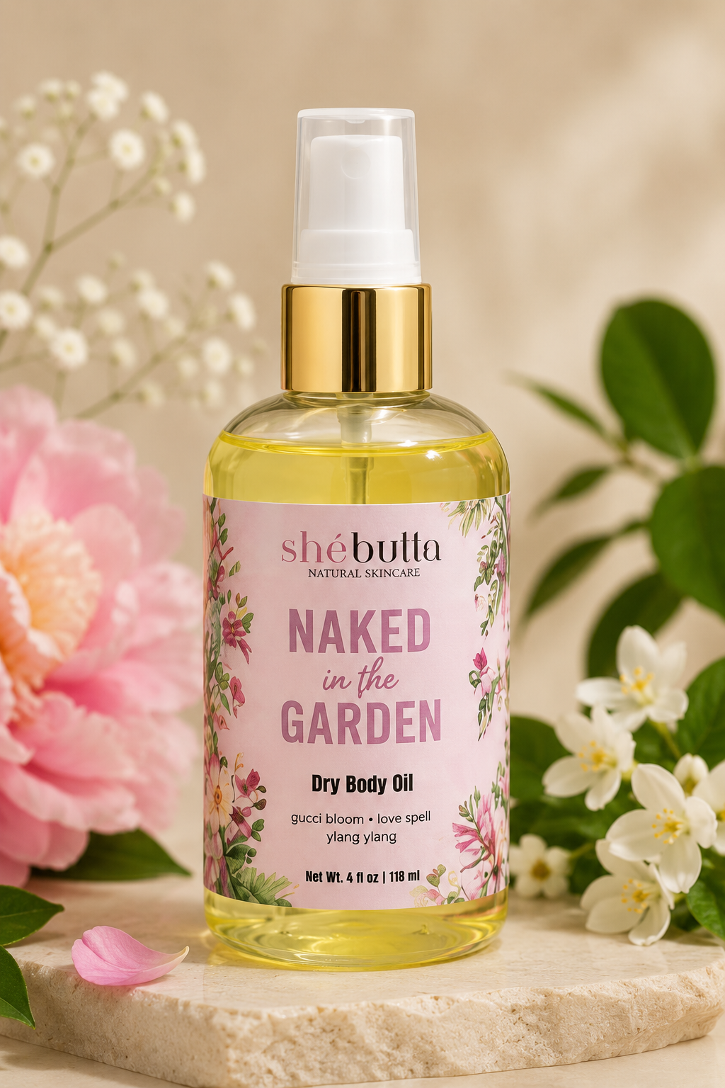 Naked in the Garden Dry Body Oil