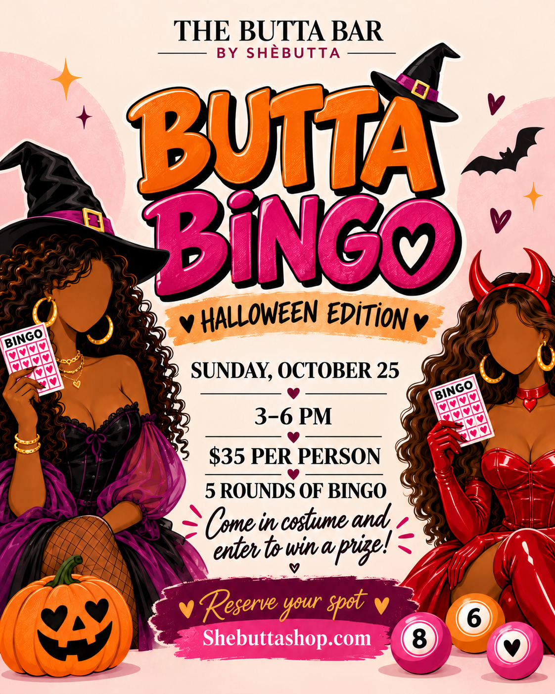 Butta Bingo: Halloween Edition