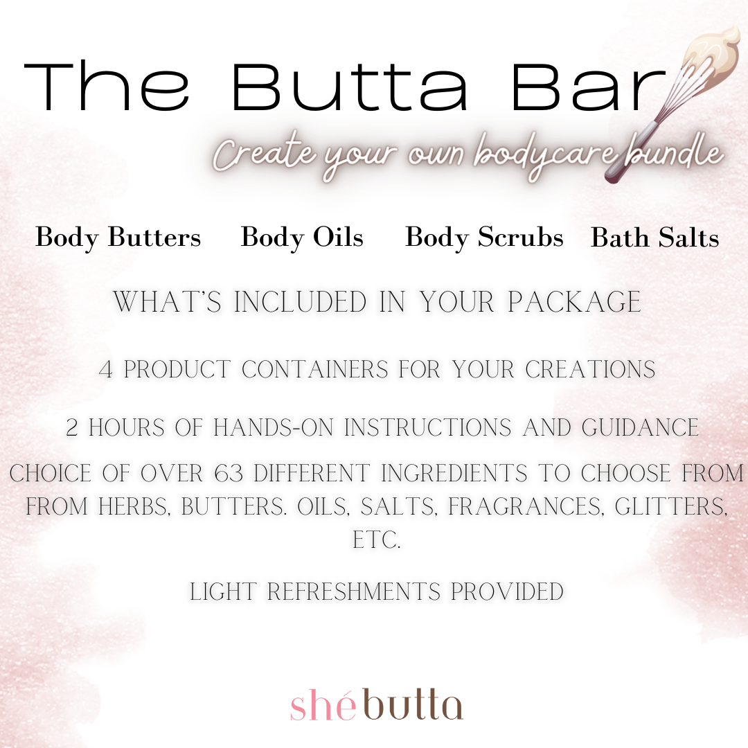 The Butta Bar Workshop