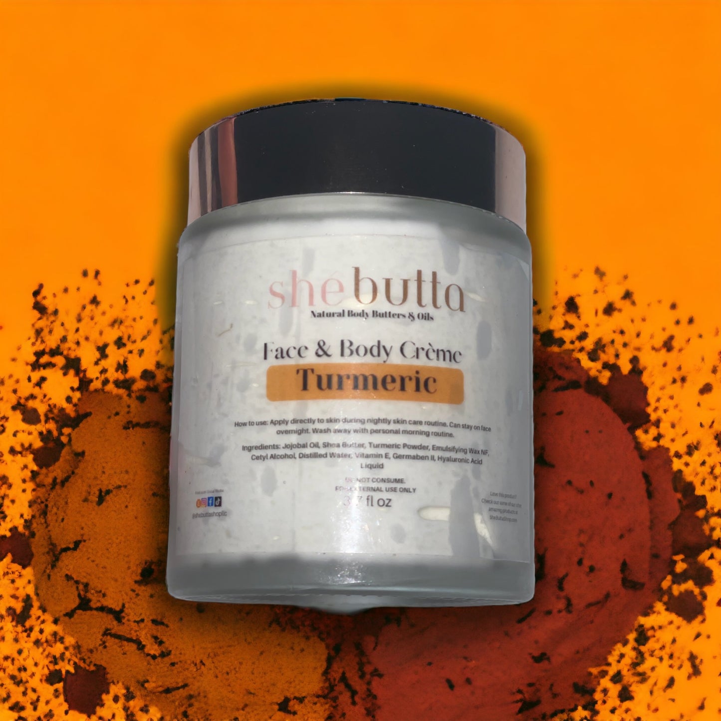 Turmeric & Shea Butter Cream - Nourish Your Skin