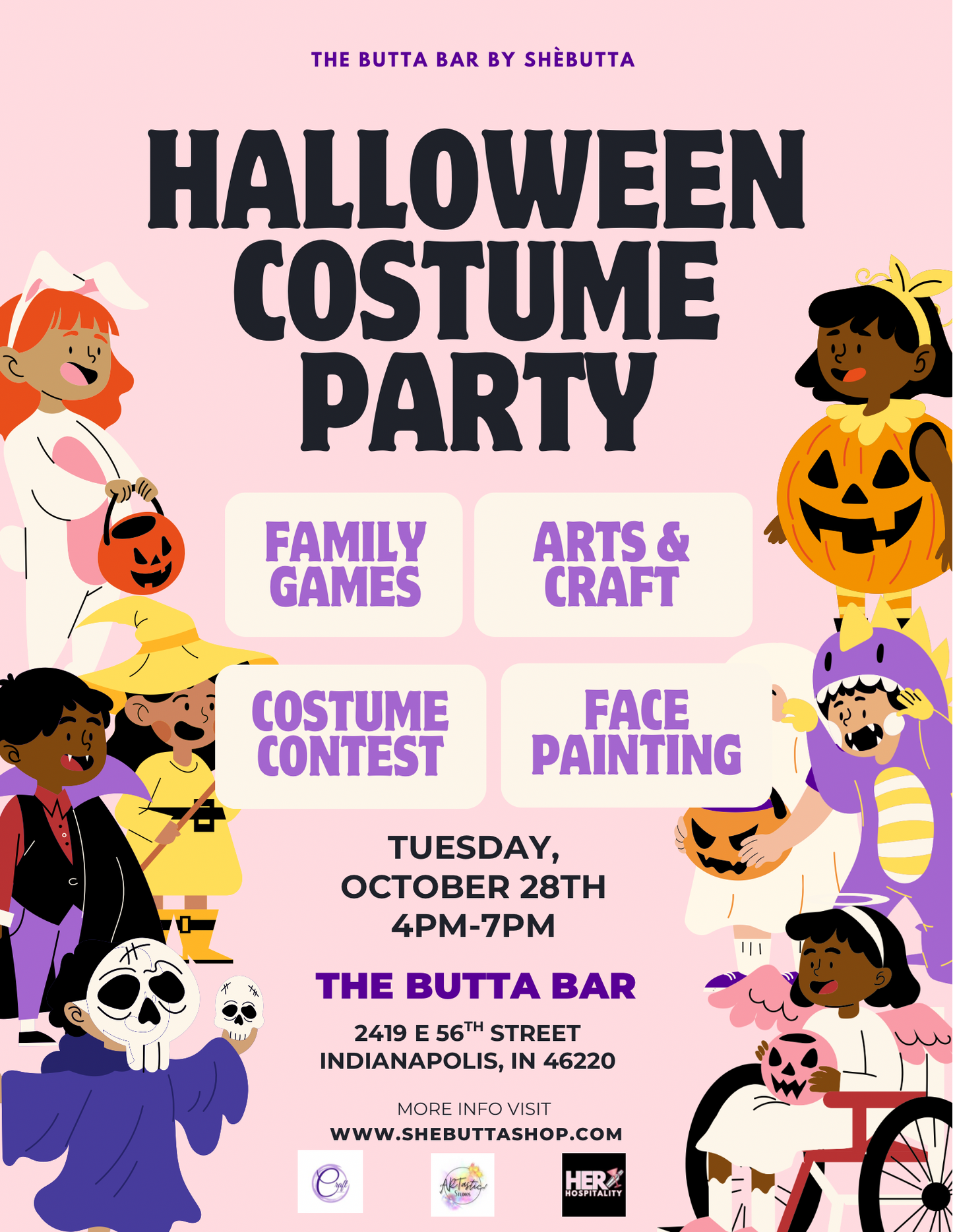 Kids’ Halloween Costume Party at The Butta Bar