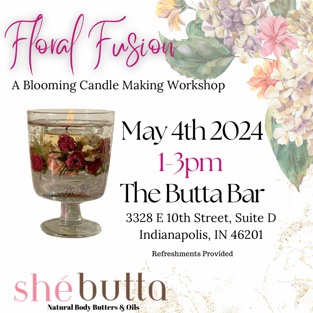 Floral Fusion: A Blooming Candle Making Workshop