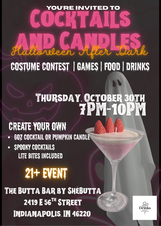 Cocktails & Candles: Halloween After Dark — Thursday, October 30th | 7PM–10PM