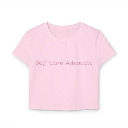 Self Care Advocate Women's Baby Tee