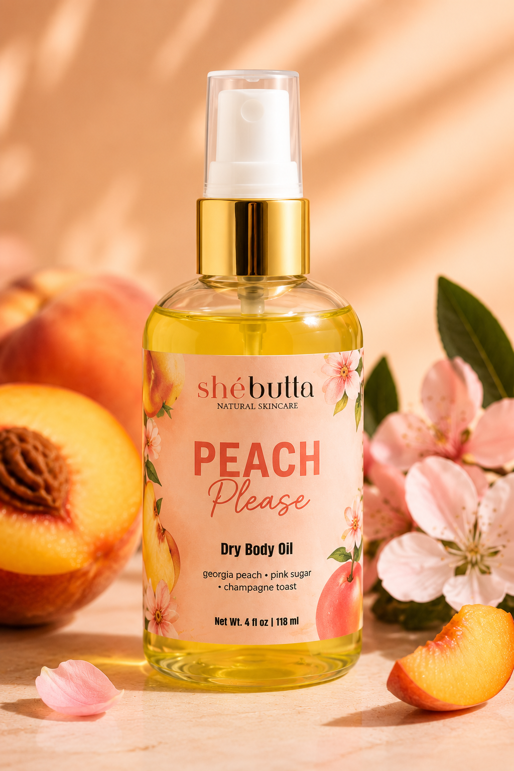 Peach Please Dry Body Oil