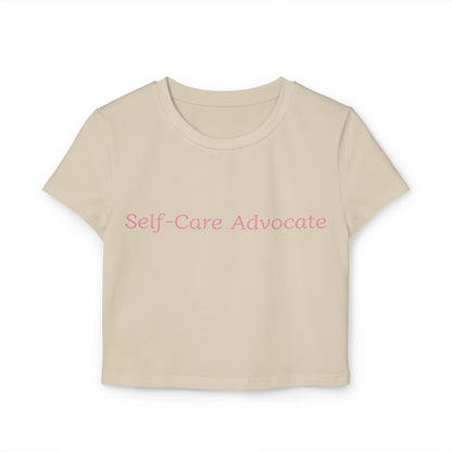 Self Care Advocate Women's Baby Tee
