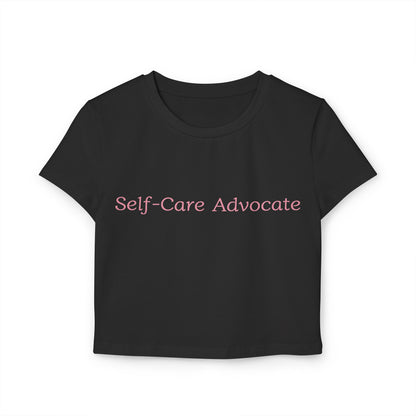Self Care Advocate Women's Baby Tee