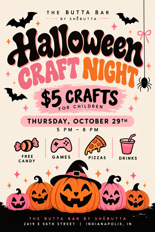 Halloween Craft Night at The Butta Bar!