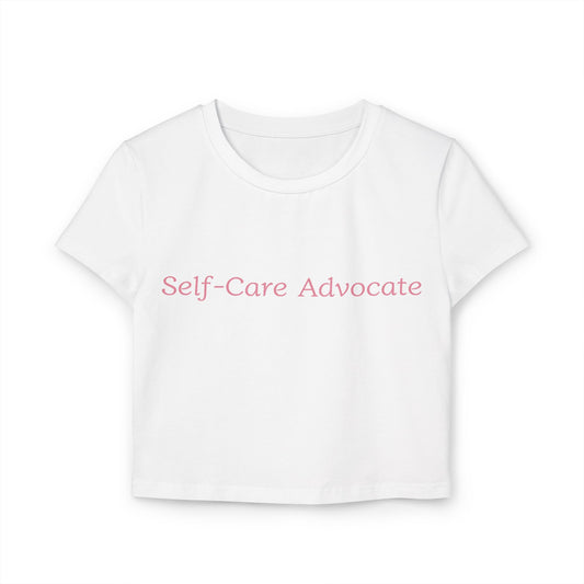 Self Care Advocate Women's Baby Tee