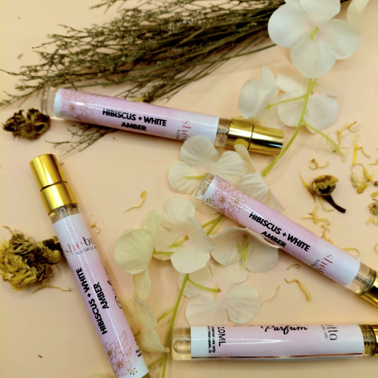 Hibiscus & White Amber Perfume