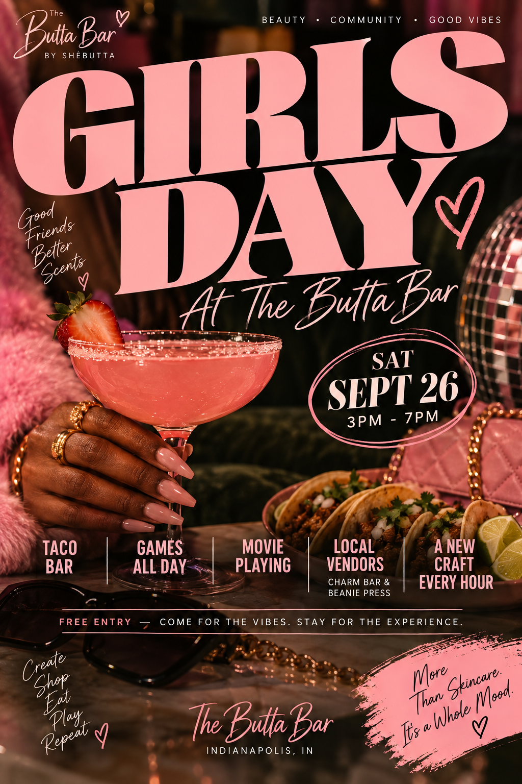 Girls Day at The Butta Bar