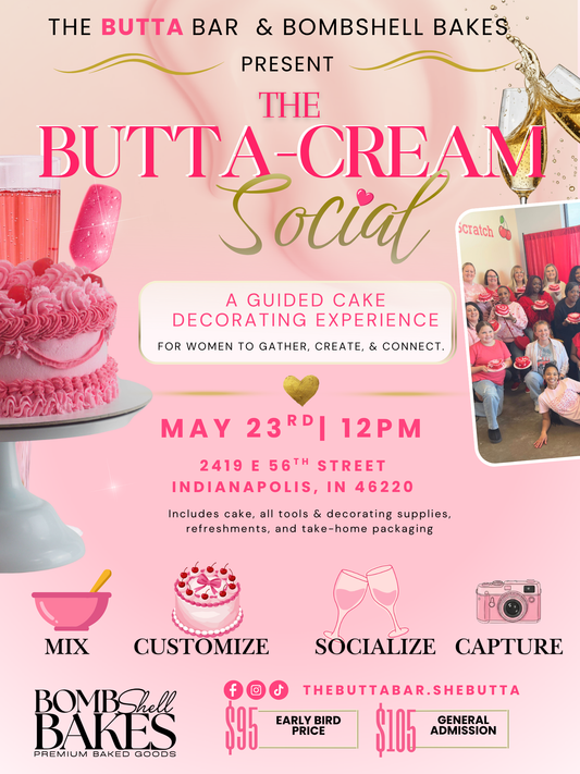 The Butta-Cream Social: Cake & Sip Experience