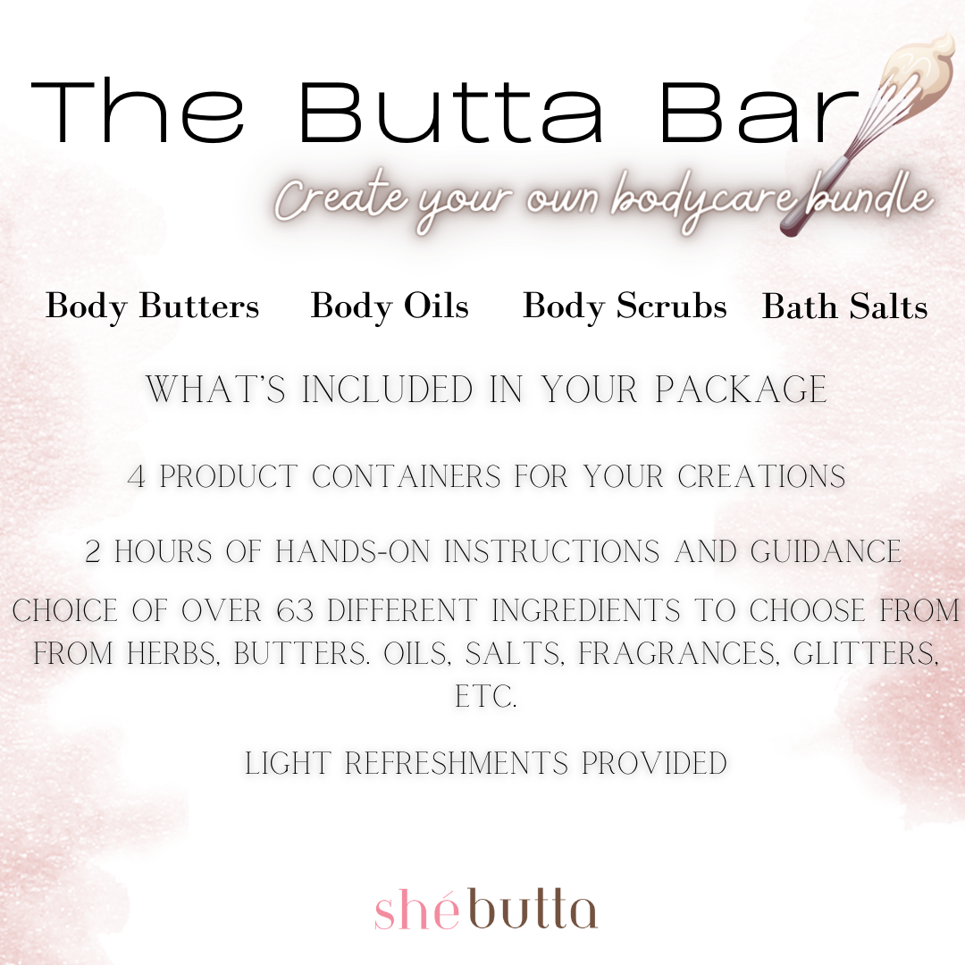 The Butta Bar Workshop @ MXP Shop