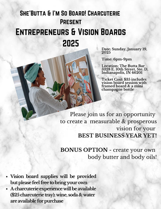 Entrepreneurs & Vision Boards