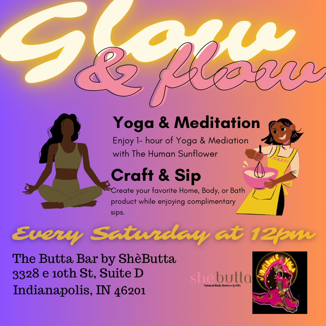 Glow & Flow: Yoga & Craft Workshop