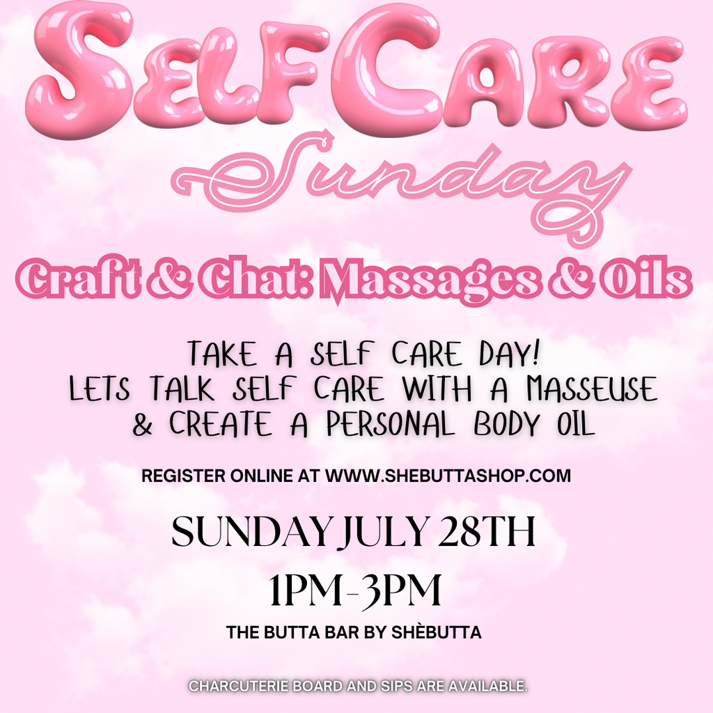 Craft & Chat: Massages & Oils