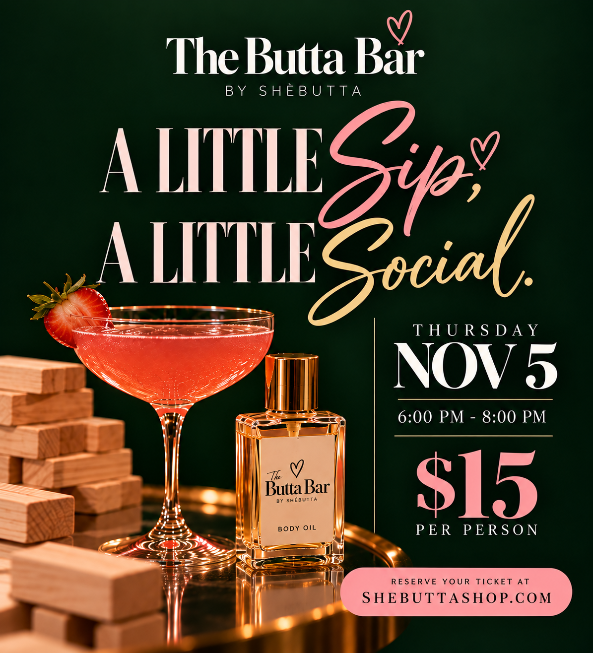 A Little Sip, A Little Social