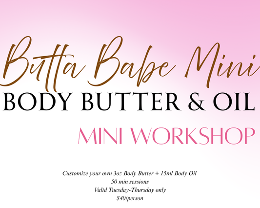 Butta Babe Mini – Body Butter & Oil