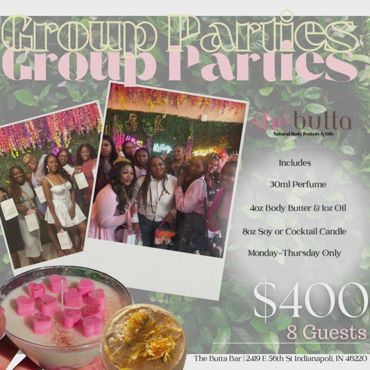 Group Party Experience at The Butta Bar