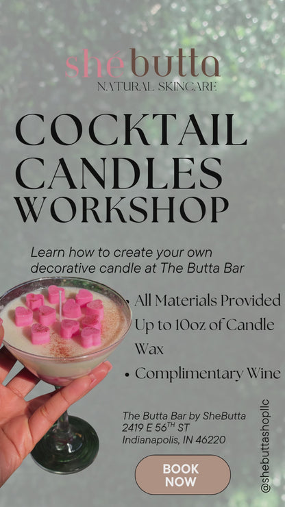 Cocktail Candles  Workshop
