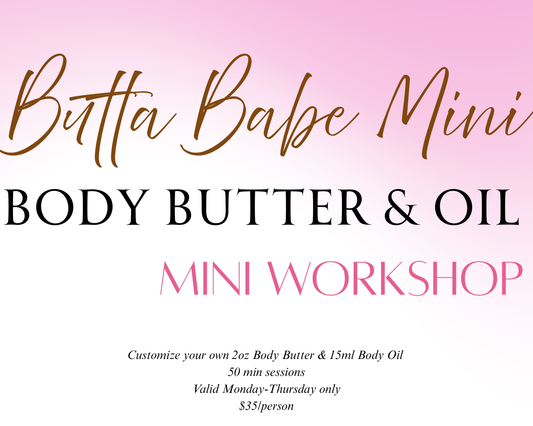 Butta Babe Mini – Body Butter & Oil